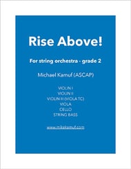 Rise Above! Orchestra sheet music cover Thumbnail